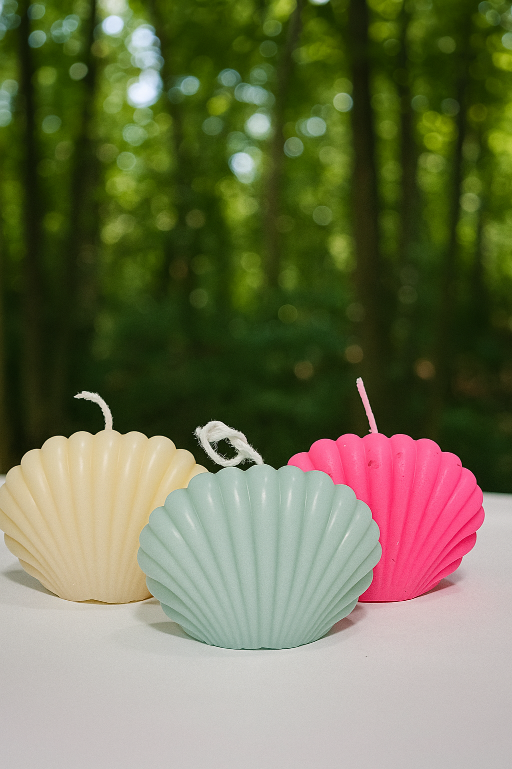 3d- shell candles